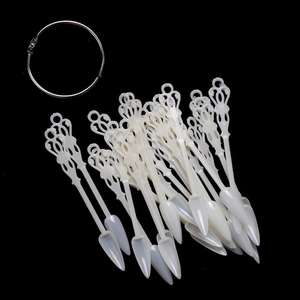 <span class=keywords><strong>Nuancier</strong></span> de vernis à ongles en forme d'éventail détachable de <span class=keywords><strong>24</strong></span> couleurs avec anneau en fer, pour l'affichage et la pratique du nail art, conseils pour la manucure DIY - Product Image 5