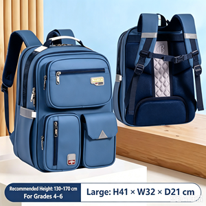 English: Multi Color Large Capacity Student <b>Backpack</b> Kids <b>School</b> Daypack Support Custom Logo For <b>School</b> Travel - Product Image 5
