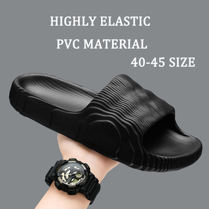 Estate da <span class=keywords><strong>uomo</strong></span> in PVC stampato 3D Pixel stile pantofole da <span class=keywords><strong>spiaggia</strong></span> all'ingrosso sandali Casual per fare il bagno a casa all'aperto per gli uomini - Product Image 6