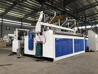Nouveaux rouleaux de papier hygiénique de gaufrage rembobiner le prix d'usine de la Machine de découpe et d'emballage pour les petites entreprises
