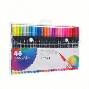 Marcadores de Arte de Doble Punta, 100 Colores, Pinceles de Acuarela para Pintar - Product Image 6