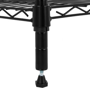 5 Tier Planken Verstelbare Chroom Draad Rekken Rek Draadrekken Organizer Voor Garage Magazijn Kantoor - Product Image 6