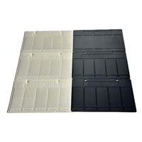 Composants en plastique moulés par injection OEM en gros, noir mat, brillant, transparent, texturé, en carton, MOQ 1 pièce, industriels