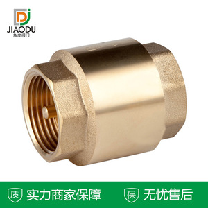 Vannes de retenue verticales en laiton à filetage interne avec ressort et noyau en cuivre - Réductions en gros disponibles - Product Image 2