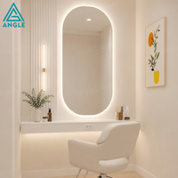 Étagères de présentation robustes avec éclairage LED intégré, solution commerciale complète pour salons, service de conception sur mesure