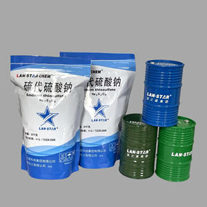 <span class=keywords><strong>Thiosulfate</strong></span> <span class=keywords><strong>de</strong></span> <span class=keywords><strong>sodium</strong></span> blanc cristallin à 99 % en sacs <span class=keywords><strong>de</strong></span> 25 kg pour usage photographique et extraction minérale - Product Image 1