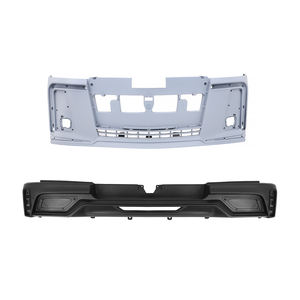 Модифицированный узкий передний хромированный бампер-гриль и обвесы для <span class=keywords><strong>Hiace</strong></span> 2004-2010, 2011-2015 - Product Image 5