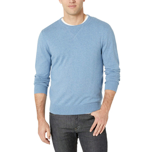 Hommes Personnalisé Plaine <span class=keywords><strong>Blanc</strong></span> 100% Coton Sweatshirts col rond - Product Image 1
