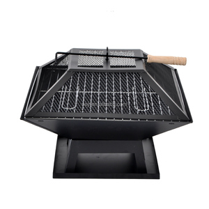 SEJR Braciere Quadrato da Esterno a Carbone con <span class=keywords><strong>Griglia</strong></span> Cromata per 4-5 Persone - Product Image 2