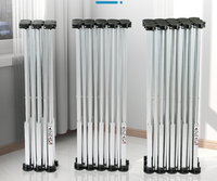 Établi pliant multifonctionnel en acier inoxydable à 15 pieds araignée, support portable rétractable pour le travail du bois