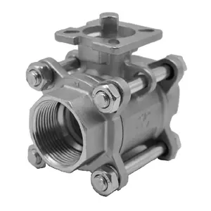 WZ3PCSステンレス鋼1000ウォグボールバルブ - Product Image 6