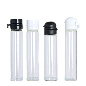 Flacone in Vetro Trasparente Antimanomissione da 1ml, 2ml, 3ml, 5ml, con Tappo a Scatto, per Olio Essenziale, Campioni, Siero Cosmetico e Polveri - Product Image 5