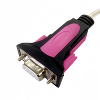 FT232RL + ZT213 Chipset USB a RS232 DB9 Cable adaptador hembra con cubierta de PVC y Resolución 8K para aplicaciones de micrófono