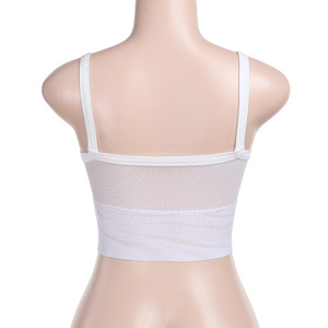Spaghetti Strap Hollow Out Tops chaleco Fishnet <span class=keywords><strong>camiseta</strong></span> para mujer 2024 trajes <span class=keywords><strong>de</strong></span> verano - Product Image 3