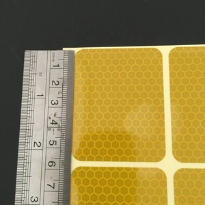 Khả năng hiển thị cao Micro lăng trụ phản quang xe đạp Mũ bảo hiểm dán Kim Cương lớp PVC Pet in tấm cho đêm cưỡi - Product Image 4