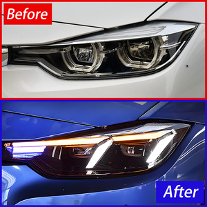 Montaje de luces de coche para <span class=keywords><strong>BMW</strong></span> 3 Series F30 F35 318i 320i 325i 330i 2013-2019 faros de coche accesorios de lente de proyector LED - Product Image 4