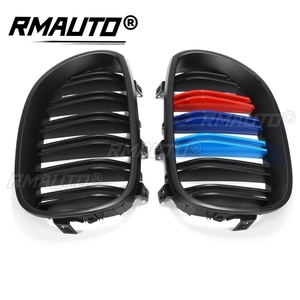 กระจังหน้ารถยนต์สีดำเงา 1 คู่ รุ่น M-Color สำหรับ BMW E60 ปี 2003-2010 ชุดแต่งรถยนต์ - Product Image 3