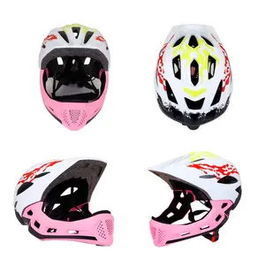 Supplier New Style Customization Safety Sport Cycling Helmet For Kids Bicycle Bike Full Face Helmet