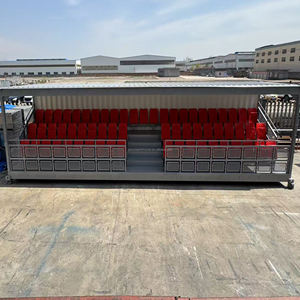 Tribune de stade, gradins, sièges pour spectateurs sportifs, tribune mobile pour terrain de rugby et de football - Product Image 4