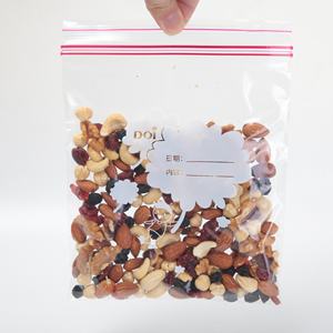 Bolsas de plástico transparente para almacenamiento de alimentos, embalaje para mantener el pan fresco personalizado, ziplock, para congelador, venta al por mayor - Product Image 4