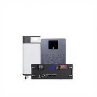 Batería de Almacenamiento de Energía LiFePO4 de 51.2V 100Ah 5.12kWh para Sistema Solar Doméstico, Más de 6000 Ciclos, Diseño de Montaje en Pared/Soporte