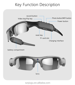 <span class=keywords><strong>Gafas</strong></span> Inteligentes <span class=keywords><strong>con</strong></span> Cámara para Ciclismo 2026, HD1080P, Inalámbricas, WiFi, Grabación <span class=keywords><strong>de</strong></span> Video, Audio Inteligente, <span class=keywords><strong>Gafas</strong></span> <span class=keywords><strong>de</strong></span> Sol Deportivas para Conducir al Aire Libre - Product Image 6