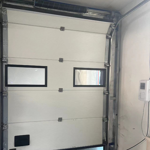 Puerta de Garaje Industrial Seccional de Acero, Puerta Elevadora Comercial, Puerta Corredera Exterior <span class=keywords><strong>para</strong></span> Fábrica - Product Image 5
