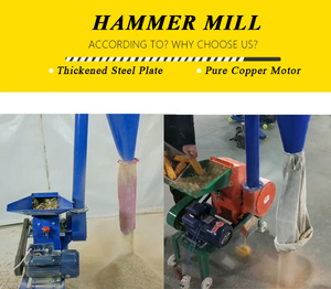 Động Cơ Điện Động Cơ Diesel Máy Xay Thức Ăn Hạt Ngô Ngô Vỏ Ngô Máy Nghiền Thức Ăn Chăn Nuôi Lợn Máy Nghiền Búa - Product Image 4