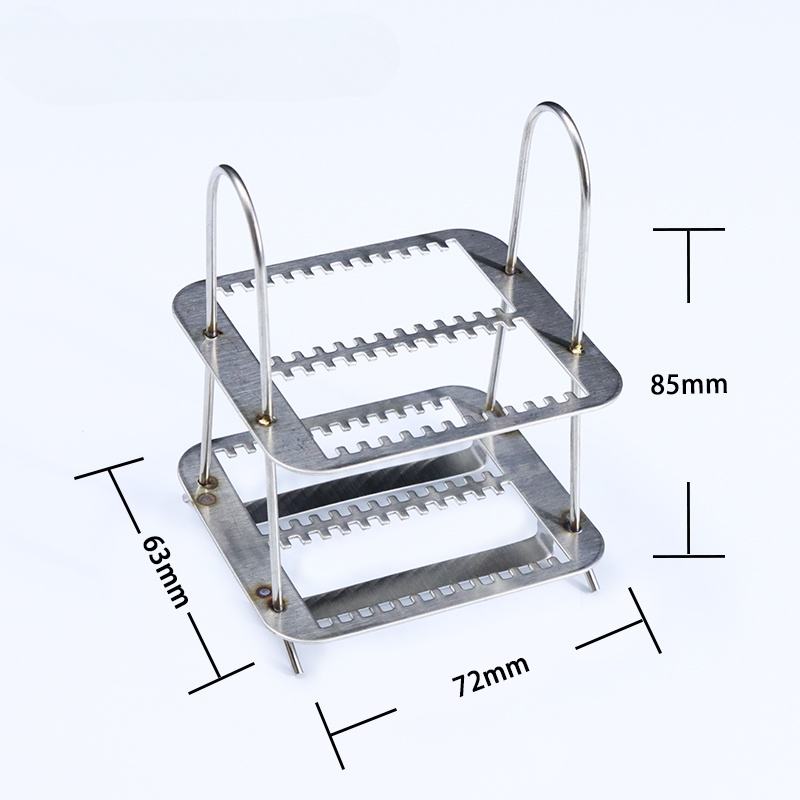 Stainless Steel Slide Staining Racks for Lab Efficiency