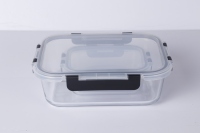 Récipients de Conservation Alimentaire en Verre avec Couvercles, Hermétiques et Anti-Fuite, pour la Préparation des Repas, le Déjeuner et les Restes, Lavables au Lave-Vaisselle