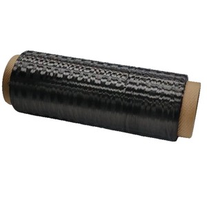 Filament en fibre de carbone 12k 3k T700 T300 uni teint noir, usage industriel, résistant à la corrosion, fil renforcé - Product Image 1