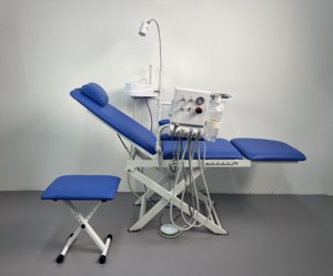 Poltrona Odontoiatrica Pieghevole di Lusso ChuangQi con <span class=keywords><strong>Unit</strong></span>à Turbina Dentale e Sipttoon |   Attrezzatura Medica Dentale Portatile all'Ingrosso - Product Image 3