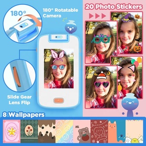 Nouveaux produits <span class=keywords><strong>2023</strong></span> Jouets pour enfants Téléphone portable intelligent avec caméra rotative à 180 degrés Vente en gros Marque privée - Product Image 4