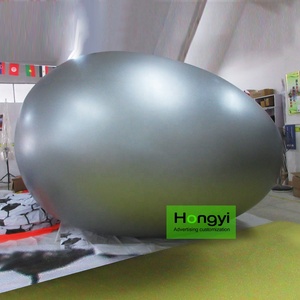 Grande Decorazione per Feste, Palla <span class=keywords><strong>a</strong></span> Specchio Gonfiabile Argento Brillante per Eventi e Pubblicità - Product Image 4