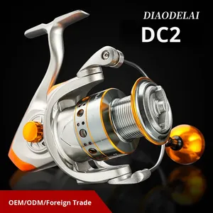 Moulinet <span class=keywords><strong>de</strong></span> pêche à ligne entière en métal Diao <span class=keywords><strong>De</strong></span> Lai DC, moulinet à main gauche, canne à pêche en mer, équipement <span class=keywords><strong>de</strong></span> pêche - Product Image 4