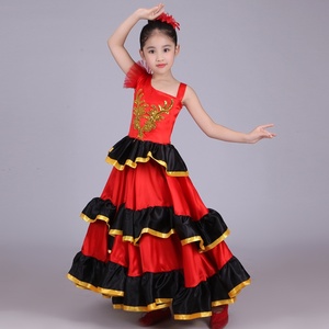 Falda Tutú <span class=keywords><strong>de</strong></span> Poliéster <span class=keywords><strong>para</strong></span> <span class=keywords><strong>Niñas</strong></span>, Disfraz <span class=keywords><strong>de</strong></span> Danza Española <span class=keywords><strong>de</strong></span> Corrida <span class=keywords><strong>de</strong></span> Toros, Personaje Echo, <span class=keywords><strong>para</strong></span> Actuaciones Escénicas - Product Image 3