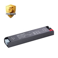 Controlador LED DE ALTO PFC 0,9 con terminal de cable de conexión rápida Slim Indoor SMPS 12V 24V 100W Fuente de alimentación LED industrial AC a DC