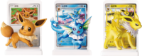 Nouvelle Sortie PTCG : Dream Painting Stroke Vol.3 Eevee Blind Box Eeveelutions Ornament 17.5 Square Corners Funny Games
