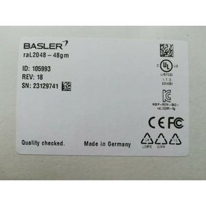 Caméra de numérisation linéaire Basler Ral2048-48gm, 200 millions de pixels, numérisation verticale, usage industriel - Product Image 5