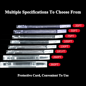 Porte-cartes magnétique One Touch 35PT-360PT avec revêtement anti-UV, étui protecteur transparent <span class=keywords><strong>pour</strong></span> cartes à collectionner TCG - Product Image 3