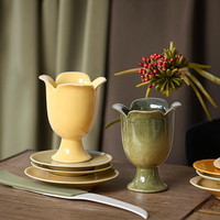 Vente en gros de vase de table nordique en céramique porcelaine ornement de mariage pour la maison décoration de la maison