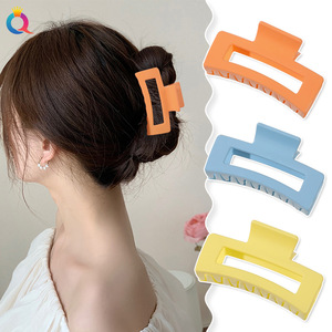 RUICHEN - Pinzas de <span class=keywords><strong>Pelo</strong></span> Rectangulares <span class=keywords><strong>con</strong></span> Diseño de Tiburón para Mujer, Pinzas de Plástico para el Cabello - Product Image 5