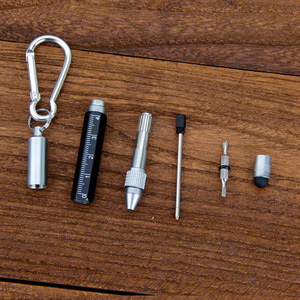 6 in 1 Sports Ballpoint Pen Multifunctional ToolPen Metal <b>Screwdriver</b> Hexagonal Touch <b>Promotional</b> Gift - Product Image 4