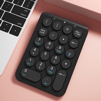 Clavier numérique sans fil pour ordinateur portable PC tablette ordinateur de bureau Clavier rechargeable 22 touches Clavier numérique sans fil pour tablette