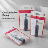 Sac de sécurité anti-effraction ICAO STEB, sac d'emballage de sécurité en plastique