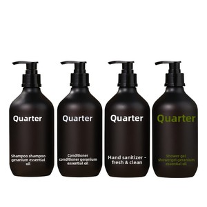 Kit <span class=keywords><strong>de</strong></span> Baño <span class=keywords><strong>de</strong></span> Plástico para Hotel con Champú, Gel <span class=keywords><strong>de</strong></span> Ducha, Acondicionador y Desinfectante <span class=keywords><strong>de</strong></span> Manos con Aroma a Geranio, Personalizable con Logotipo - Product Image 4