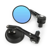 Retro motosiklet modifiye gidon ayna 22mm evrensel reflektör