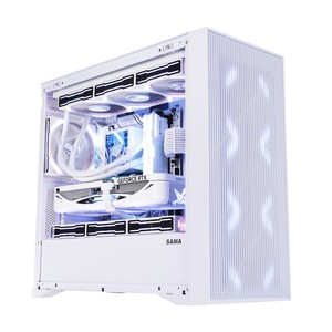 Boîtier PC <span class=keywords><strong>Gamer</strong></span> M-ATX Mid Tower 220M OEM, vente en gros directe usine, avec 12 ports pour ventilateurs - Product Image 3