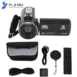 Telecamera con Visione Notturna 4K, Sensore CMOS, Scheda SD, WiFi, Schermo Touch da 3", Zoom 18X, Rotazione 270° con Telecomando 2.4G, Spedizione Rapida - Product Image 1