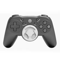 Manette de jeu sans fil à double vibration avec contrôleur au volant pour Play station 4 pour PS4/PC/Android Manette de jeu sans fil